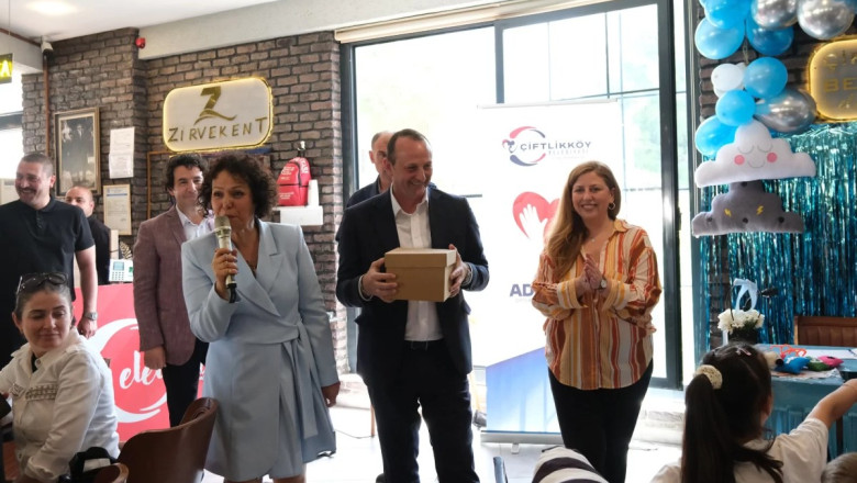 ÇİFTLİKKÖYLÜ ÇOCUKLAR ‘BULUT TAMİRCİSİ’Nİ YAZARINDAN DİNLEDİ
