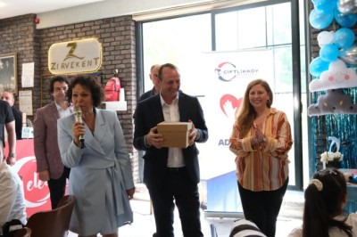 ÇİFTLİKKÖYLÜ ÇOCUKLAR ‘BULUT TAMİRCİSİ’Nİ YAZARINDAN DİNLEDİ