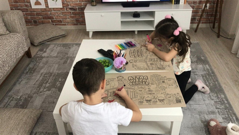 Attaa Pizza&Burger’dan Çocuklara Renkli Sürpriz