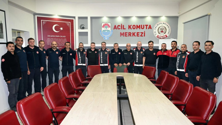 YALOVA İTFAİYESİ BAYRAM BOYUNCA GÖREV BAŞINDAYDI