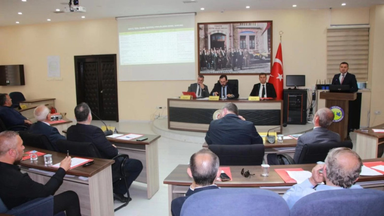 İLMEÇ’TEN İL GENEL MECLİSİ’NE PROJE SUNUMU