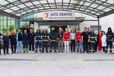 HASTANEDEKİ TATBİKAT GERÇEĞİNİ ARATMADI