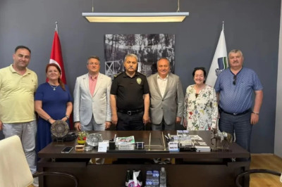 MÜDÜR YILMAZ DELEN’DEN ENGİN’E ZİYARET