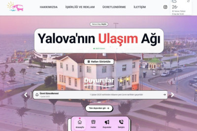 Yalova’nın Ulaşım Ağı Dijitalleşti