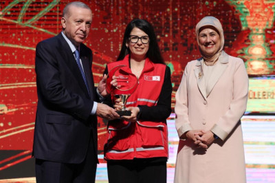 Yalovalı Gönüllüye Cumhurbaşkanı Erdoğan’dan Anlamlı Ödül