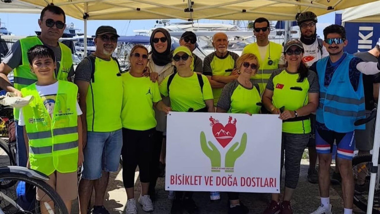 Yeşilay Gönüllüleri Yalova’da Pedal Çevirdi