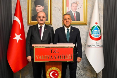 BAKAN YARDIMCISI ÇAM’DAN VALİ USTA’YA ZİYARET