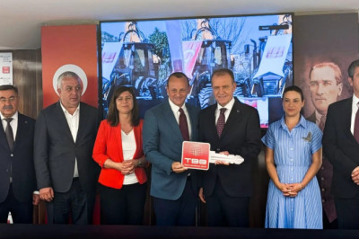 ÇİFTLİKKÖY BELEDİYESİ’NE TBB’DEN VİDANJÖR DESTEĞİ