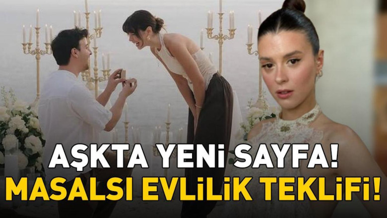 Yalı Çapkını'nın Pelin'iydi! Buçe Buse Kahraman'a Kaan Akyıldız'dan evlilik teklifi!