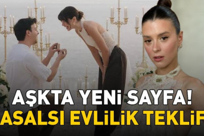 Yalı Çapkını'nın Pelin'iydi! Buçe Buse Kahraman'a Kaan Akyıldız'dan evlilik teklifi!