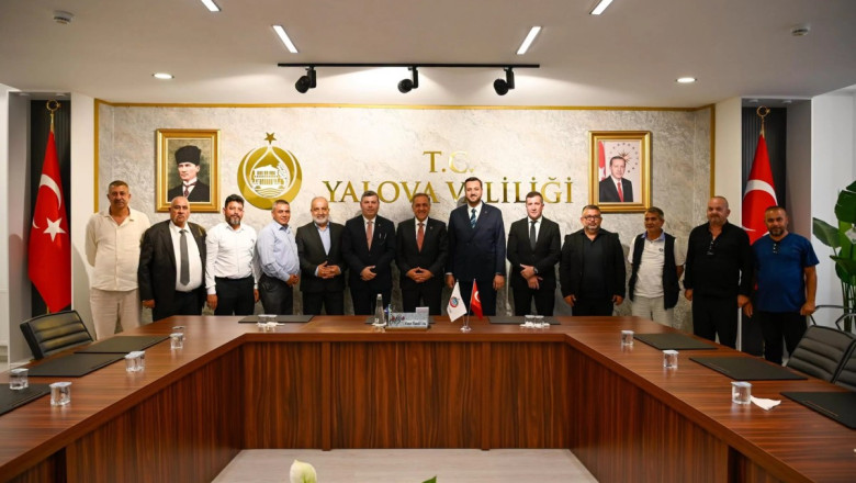 BAKAN DANIŞMANLARINDAN VALİ USTA’YA ZİYARET