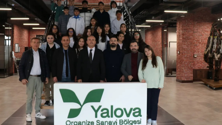 Geleceğin mühendisleri Yalova Makine OSB’yi gezdi - Yalova Haberleri