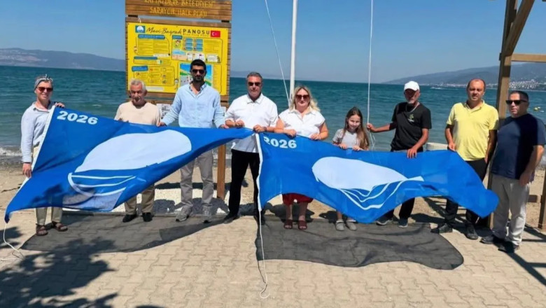 Kaytazdere’nin iki plajında Mavi Bayrak gururu