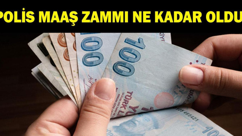 POLİS MAAŞI TEMMUZ ZAMMI 2026: Polis maaş zammı ne kadar olacak? Temmuz ayı en düşük polis maaşı ne kadar zamlanacak?