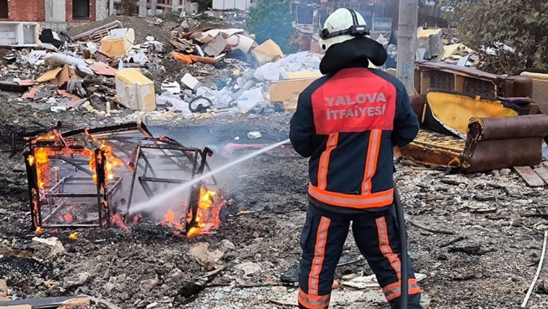 Yalova İtfaiyesi Haziran’da 231 olaya müdahale etti