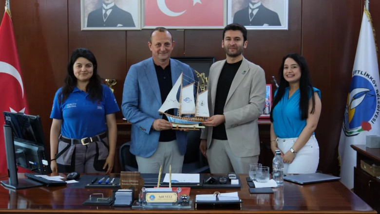 Yalova Gemi Mühendisleri Odası’nda Başkan Yele’ye ziyaret
