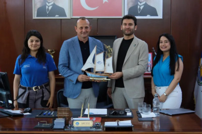 Yalova Gemi Mühendisleri Odası’nda Başkan Yele’ye ziyaret