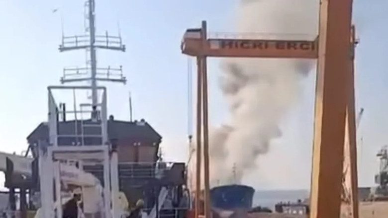 Yalova tersane bölgesinde patlama! Yaralılar var