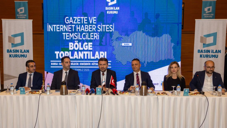 BİK Genel Müdürü Abdulkadir Çay, Bursa'da bölge basınıyla bir araya geldi