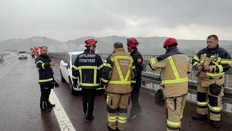 Çiftlikköy İtfaiyesi’nden bir ayda 92 vakaya müdahale