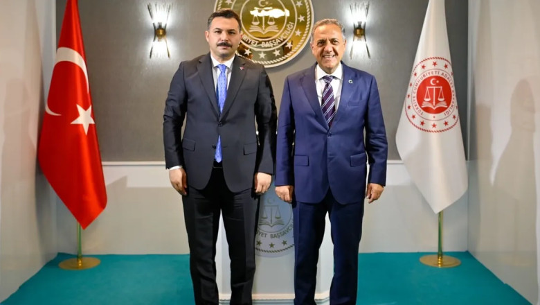 Vali Usta'dan hayırlı olsun ziyareti