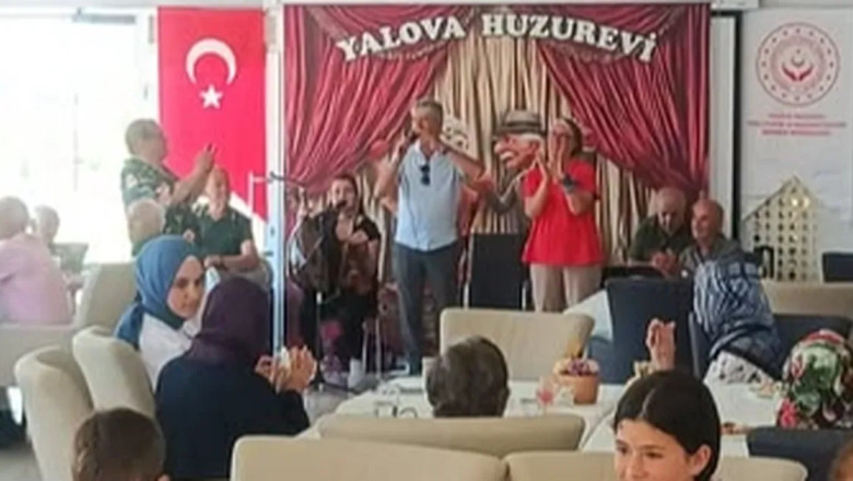 TEMAD Yalova'dan huzurevinde anlamlı doğum günü kutlaması