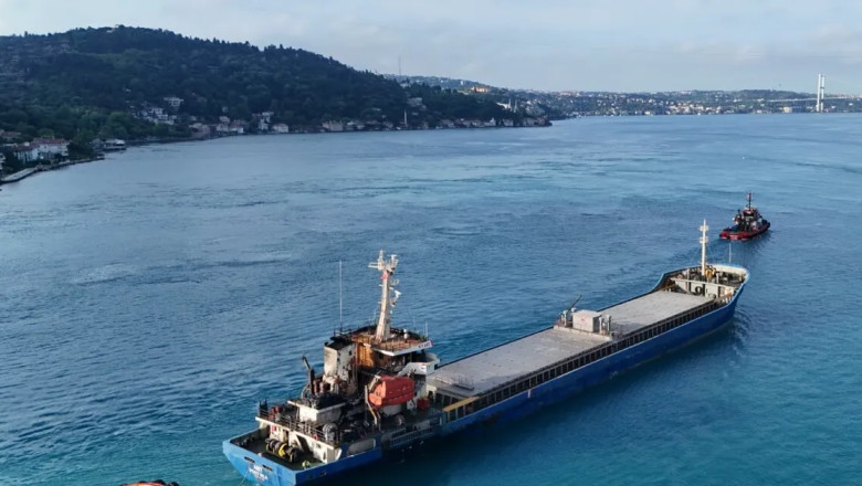 Ukrayna’da drone saldırısında vurulan tanker Yalova’da tamir edildi