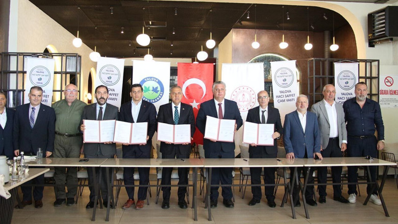 Yalova Hacı Saffet Çam Vakfı'ndan Dev Protokoller