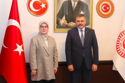 Meliha Akyol’dan İçişleri Bakanı Mustafa Çiftçi’ye ziyaret
