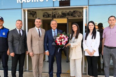 Vali Usta belde belediye başkanlarını ziyaret etti