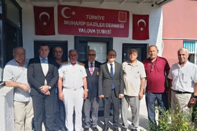 MUHARİP GAZİLER DERNEĞİ’NE ANLAMLI ZİYARETLER
