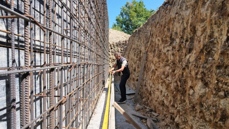 200 METREKÜPLÜK İÇME SUYU DEPOSU