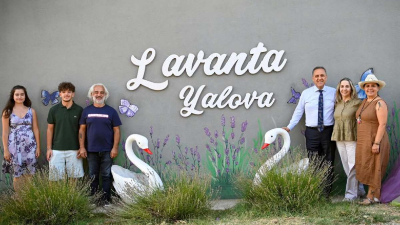 VALİ USTA’DAN LAVANTA YALOVA’YA ZİYARET