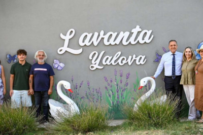 VALİ USTA’DAN LAVANTA YALOVA’YA ZİYARET