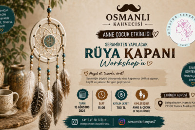 Yalova’da Anne-Çocuk Seramik Workshopu Düzenleniyor