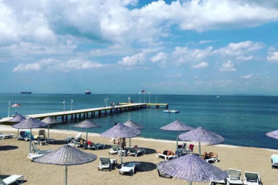Yalova Sahillerinde Korkutan Tablo