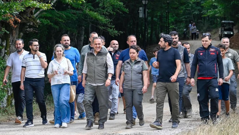 Yalova’da Delmece Yaylası’nda Renkli Aile Kampı