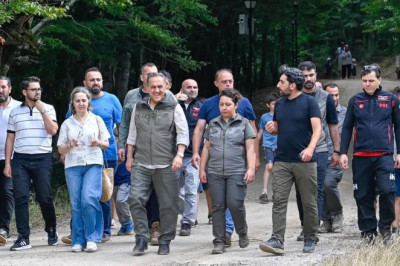 Yalova’da Delmece Yaylası’nda Renkli Aile Kampı