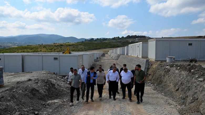 Yalova’da 100 Aile İçin Konteyner Kent Kuruluyor