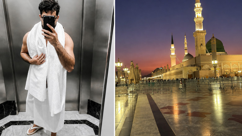 Komedyen Doğu Demirkol kutsal topraklarda: Umre ziyaretinden fotoğraflarını paylaştı