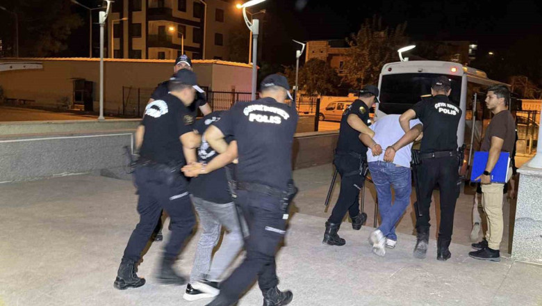 Adıyaman'da 'Kirveler' Örgütüne Operasyon: 5 Tutuklama