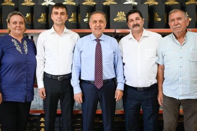 Vali Usta, Sugören’deki Üreticiyle Buluştu