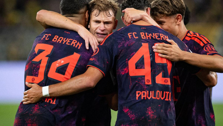 Almanya Süper Kupası'nın sahibi Bayern Münih