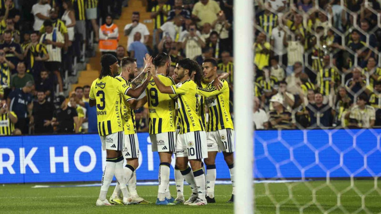 Fenerbahçe'den Konyaspor'a 4-2'lik Seri