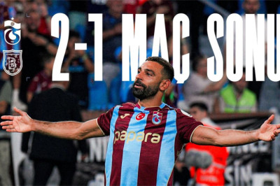 Trabzonspor sahasında Başakşehir'i 2-1 yendi: Salah'dan iki gol