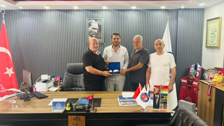 BAŞKANLARDAN ÇOLAK’A HAYIRLI OLSUN ZİYARETİ