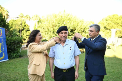 Antalya'da Jandarmada Rütbe Terfi Töreni