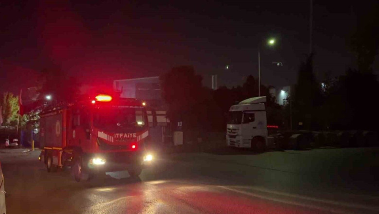 Gebze'de Fabrikada Nitrik Asit Sızıntısı