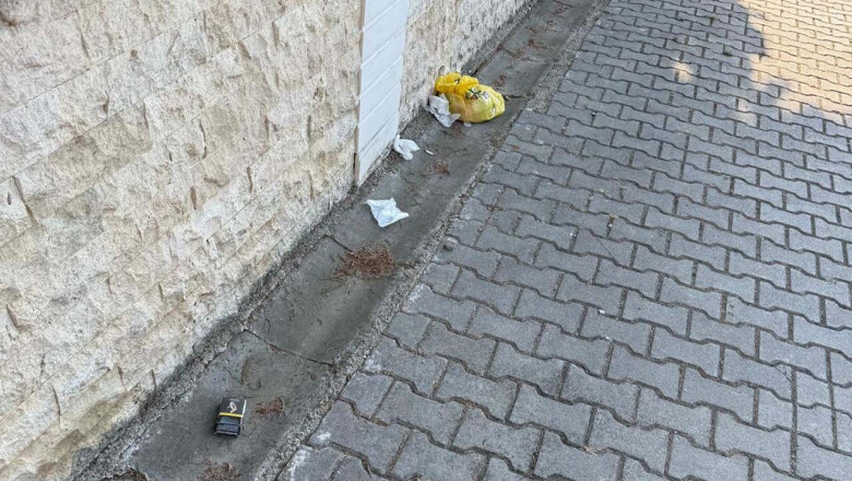 Yalova’da Çöpü Yol Kenarına Bırakıp Gitti