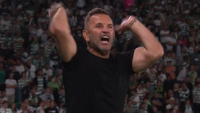 Okan Buruk'tan Sporting maçı hakemine ağır tepki